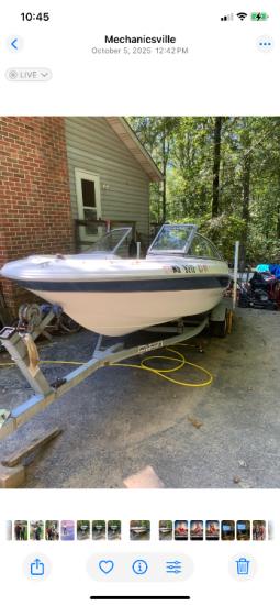 2001 Bayliner Capri 90hp Mercury Motor