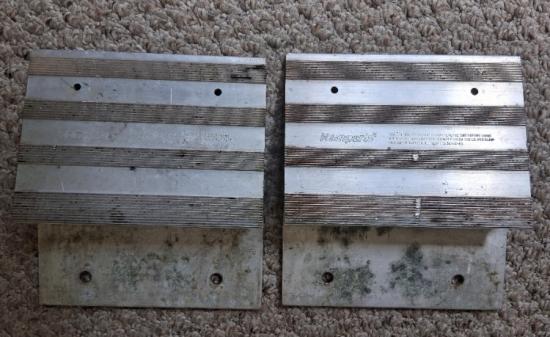 Ramparts Ramp Top Kit 7-1/4” Aluminum Ramp Ends Pair