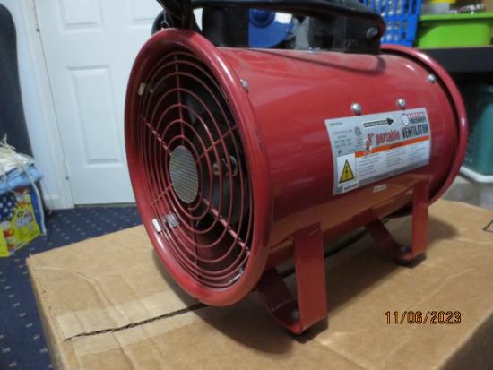 8 in. Portable Ventilator