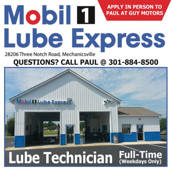 Lube Technician Wanted