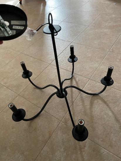 Wrought Iron Chandelier 
