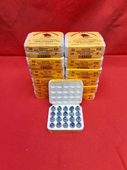 50 cal Buffalo bullets 