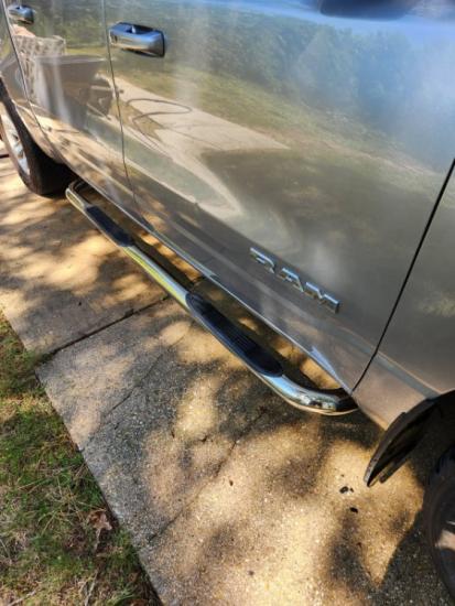 3&quot; Oval Stainless Steel running boards