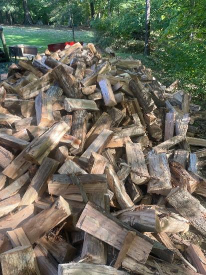 seasoned mixed hardwood firewood 