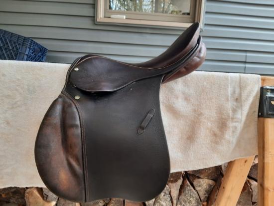 Seigfried Steuben Saddle and Assorted Tack and Grooming Tools