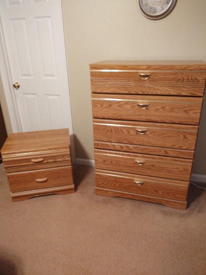 Dresser and nightstands 