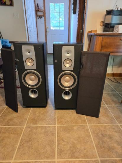 Pair of working JBL Northridge Series N38 speakers