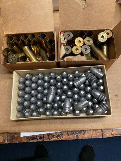 50-70 Govt Brass &amp; Bullets