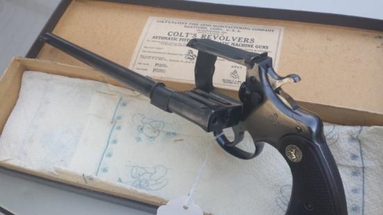 RARE Colt Model 10 &quot;Camp Perry &quot; pistol