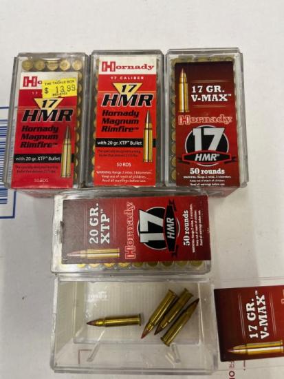 17 HMR Ammo - 204 Rnds