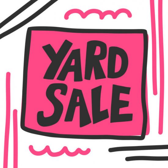 First yard sale of the season