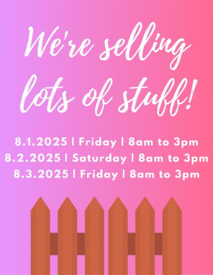 🌟 Estate Sale Turned Yard Sale – Garage &amp; Barn