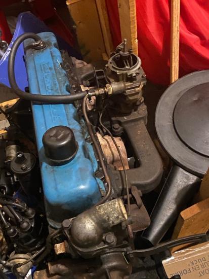 Chevy 250 inline 6 cylinder motor