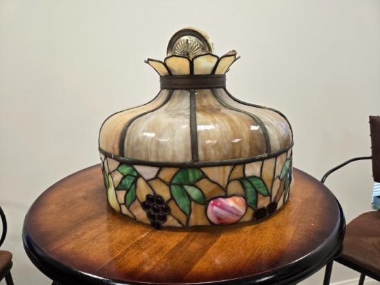 Stained Glass Hanging Lamp