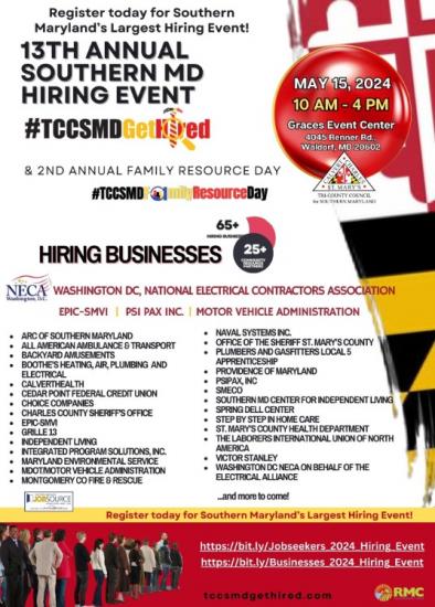 13th Annual Southern MD Hiring Event 