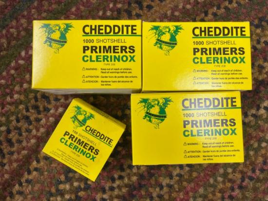 Cheddite 209 Shotgun Primers - 3300+