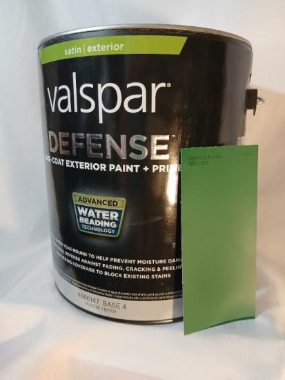 Valspar Exterior Paint Gallon Dark Green