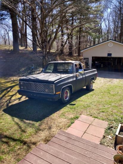 1984 square box short bed