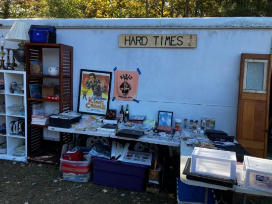 Hard-Times yard sale