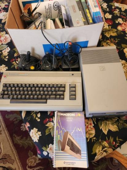 Commodore 64 computer +
