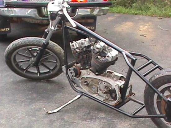 '62 Sportster engine and Amen Savior frame