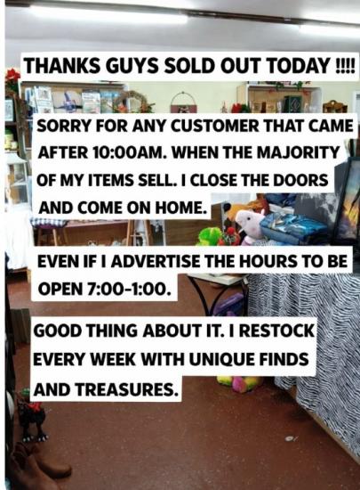 STACIES 516 Yard Sale 