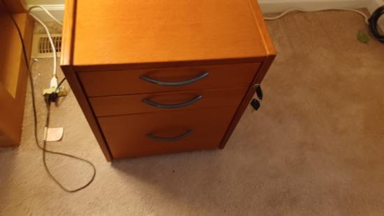  Teak File Cabinets (2) - price is for each