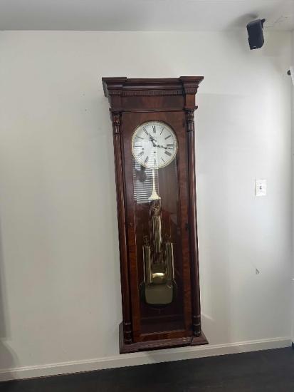 Wall Grandfather Clock - Sligh
