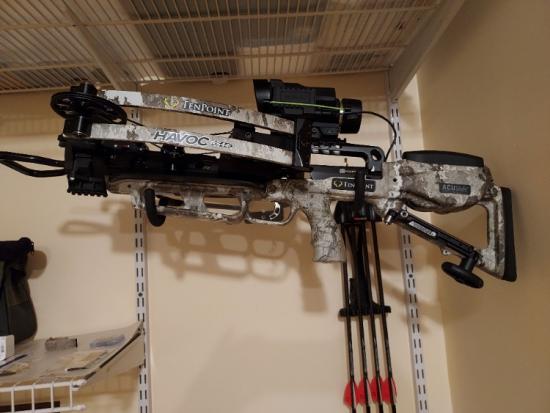 TenPoint Havoc 440 Model Crossbow and Accessories - No Scope Inc