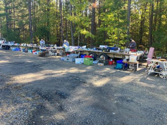 Hard-Times yard sale