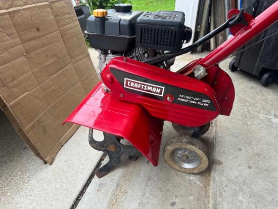 (ALMOST NEW) Craftsman Front Tine Tiller - $400 